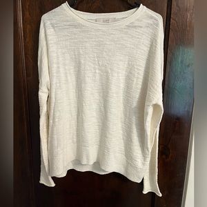 LOFT sweater in off white, size large. Never worn